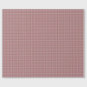 SEAM MATCHES: Red White Checked Wrapping Paper Geschenkpapier (Flach)