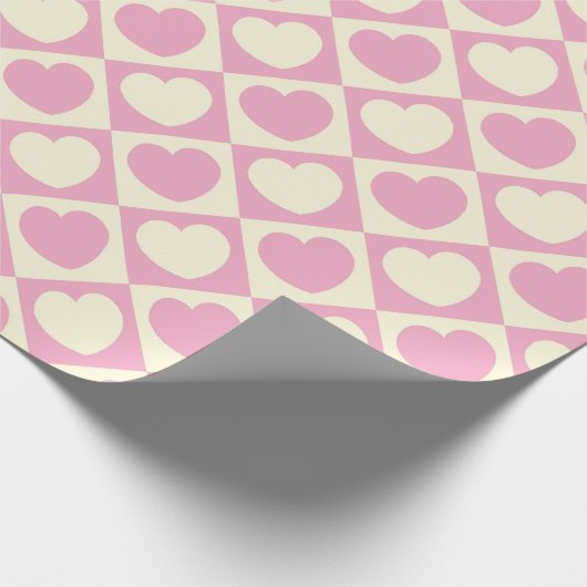 SEAM MATCHES: WrappingPaper für den Valentinherz-K Geschenkpapier (Ecke)