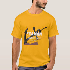 Seaman Strong Man and Anchor T-Shirt