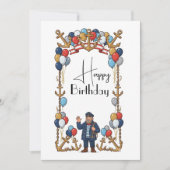 Seaman's Birthday Karte (Vorderseite)