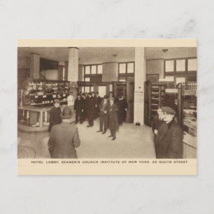 Seaman's Church Institute New York Postkarte