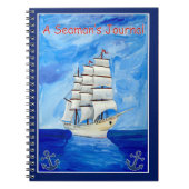 Seaman's Journal und Notebook Notizblock (Vorderseite)