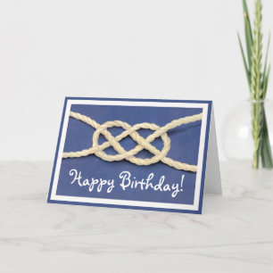 Seamen's Knot - Happy Birthday! Karte