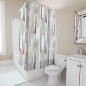 Seamless abstract art deco pattern with texture an duschvorhang (Beispiel)