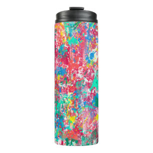 seamless abstract digital illustration fabric desi thermosbecher