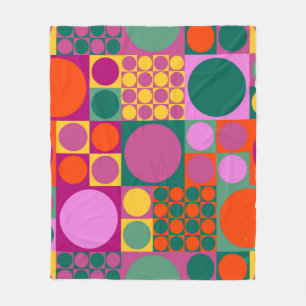 Seamless abstract geometric background pattern,  r fleecedecke