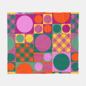 Seamless abstract geometric background pattern, r fleecedecke (Vorderseite (Horizontal))