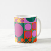 Seamless abstract geometric background pattern, r kaffeetasse (VorderseiteRechts)