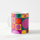 Seamless abstract geometric background pattern, r kaffeetasse (Vorderseite Links)
