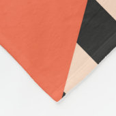 Seamless abstract pattern of geometric shapes. Geo Fleecedecke (Ecke)