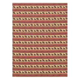 Seamless african ethno design ornamental elephant  tischdecke