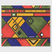 Seamless african ethno traditional pattern textur geschenkpapier (Flach)