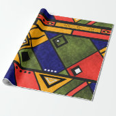 Seamless african ethno traditional pattern textur geschenkpapier (Ungerollt)