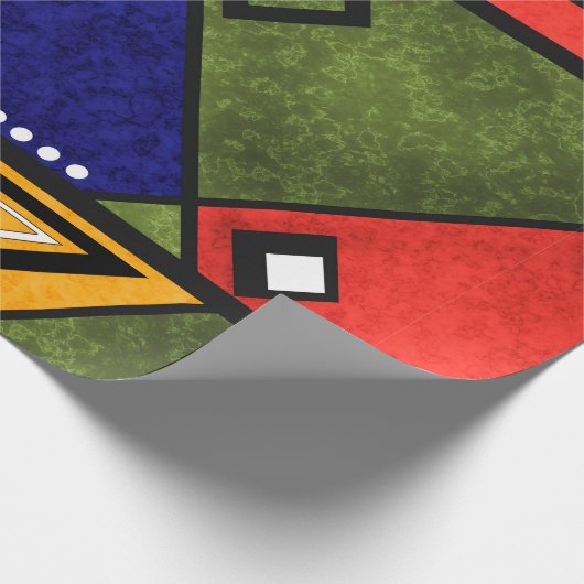 Seamless african ethno traditional pattern textur geschenkpapier (Ecke)