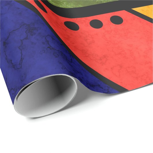 Seamless african ethno traditional pattern textur geschenkpapier (Rolleneckpunkt)