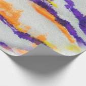 Seamless animal zebra. Dirty art pattern. Abstract Geschenkpapier (Ecke)