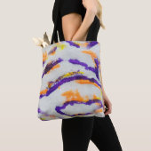 Seamless animal zebra. Dirty art pattern. Abstract Tasche (Von Nahem)