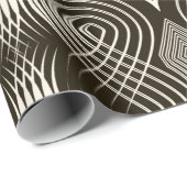 Seamless antique art deco pattern ornament. Geomet Geschenkpapier (Rolleneckpunkt)