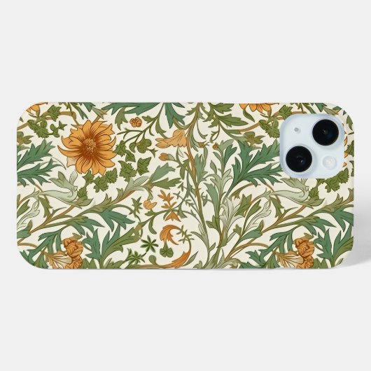 Seamless Arts and Crafts style repeating pattern Case-Mate iPhone Hülle (Rückseite (Horizontal))