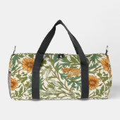 Seamless Arts and Crafts style repeating pattern Duffle Bag (Rückseite)