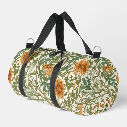 Seamless Arts and Crafts style repeating pattern Duffle Bag (Linke Seite)