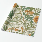 Seamless Arts and Crafts style repeating pattern Geschenkpapier (Ungerollt)