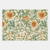 Seamless Arts and Crafts style repeating pattern Geschenkpapier Set (Vorderseite)