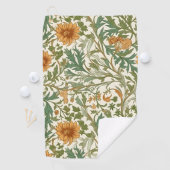 Seamless Arts and Crafts style repeating pattern Golfhandtuch (Insitu)