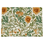 Seamless Arts and Crafts style repeating pattern Große Geschenktüte (Vorderseite)