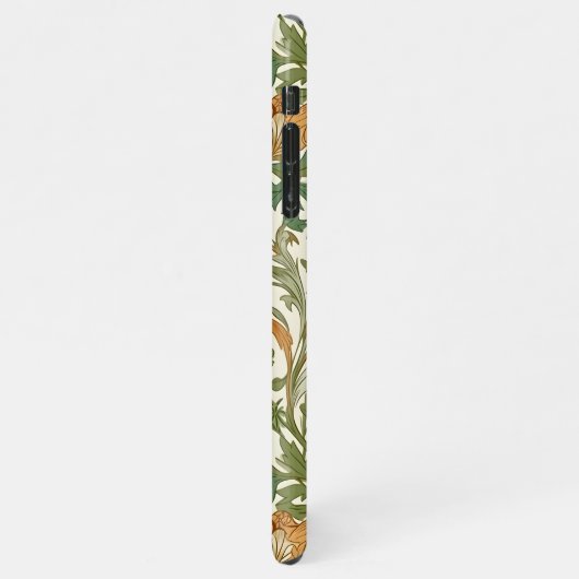 Seamless Arts and Crafts style repeating pattern iPhone Hülle (Linke Seite)