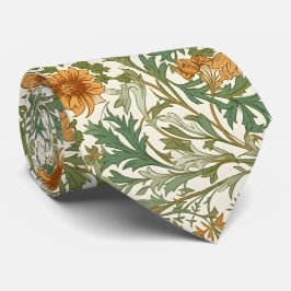 Seamless Arts and Crafts style repeating pattern Krawatte