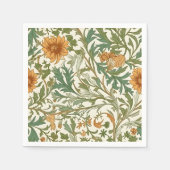 Seamless Arts and Crafts style repeating pattern Serviette (Vorderseite)