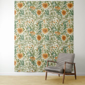 Seamless Arts and Crafts style repeating pattern Wandteppich (Beispiel)