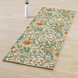 Seamless Arts and Crafts style repeating pattern Yogamatte