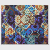 Seamless background pattern. Mosaic art pattern ba Geschenkpapier (Flach)