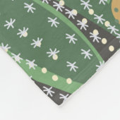 seamless background with cactus fleecedecke (Ecke)