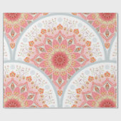 Seamless background with hat eine Runde. Orienta Geschenkpapier (Flach)