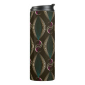 Seamless beautiful art deco pattern ornament. Geom Thermosbecher (Nach links gedreht)