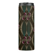 Seamless beautiful art deco pattern ornament. Geom Thermosbecher (Rückseite)