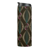 Seamless beautiful art deco pattern ornament. Geom Thermosbecher (Nach rechts gedreht)