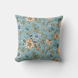Seamless beautiful watercolor botanische Blume mit Kissen