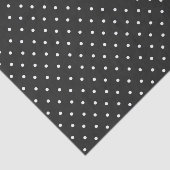 Seamless black and white polka dot pattern  seidenpapier (Ausschnitt)