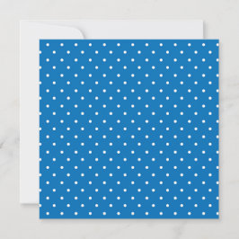 Seamless blue background polka dot pattern  dankeskarte