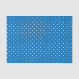 Seamless blue background polka dot pattern  seidenpapier