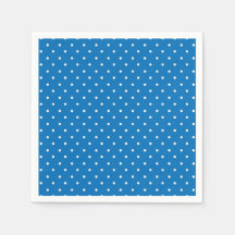 Seamless blue background polka dot pattern 
