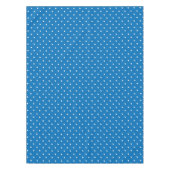 Seamless blue background polka dot pattern  tischdecke (Vorderseite)
