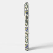 Seamless blue, yellow, and white floral pattern  Case-Mate iPhone hülle (Rückseite / Links)