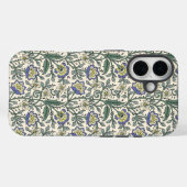 Seamless blue, yellow, and white floral pattern  Case-Mate iPhone hülle (Rückseite (Horizontal))