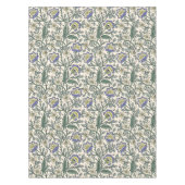 Seamless blue, yellow, and white floral pattern  tischdecke (Vorderseite)