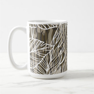 Seamless Botanical Bottom Lands Camo Kaffeetasse
